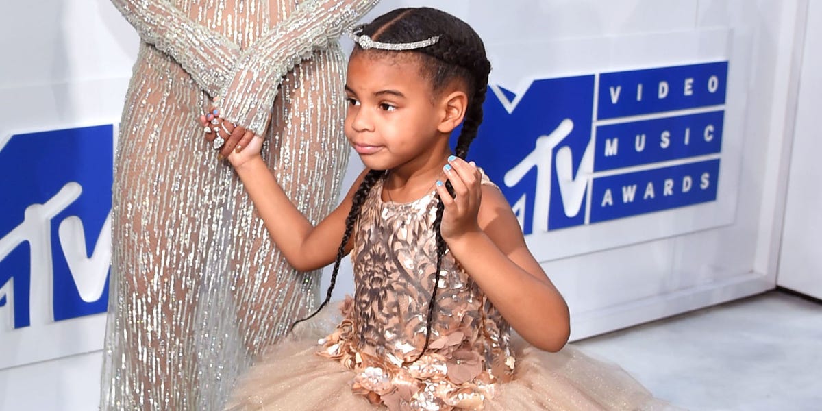 Blue Ivy's VMA Dress Was $11,000 - Blue Ivy Carter Matches Beyonce's VMA Dress Blue Ivy's VMA Dress Was $11,000 - Blue Ivy Carter Matches Beyonce's VMA Dress
