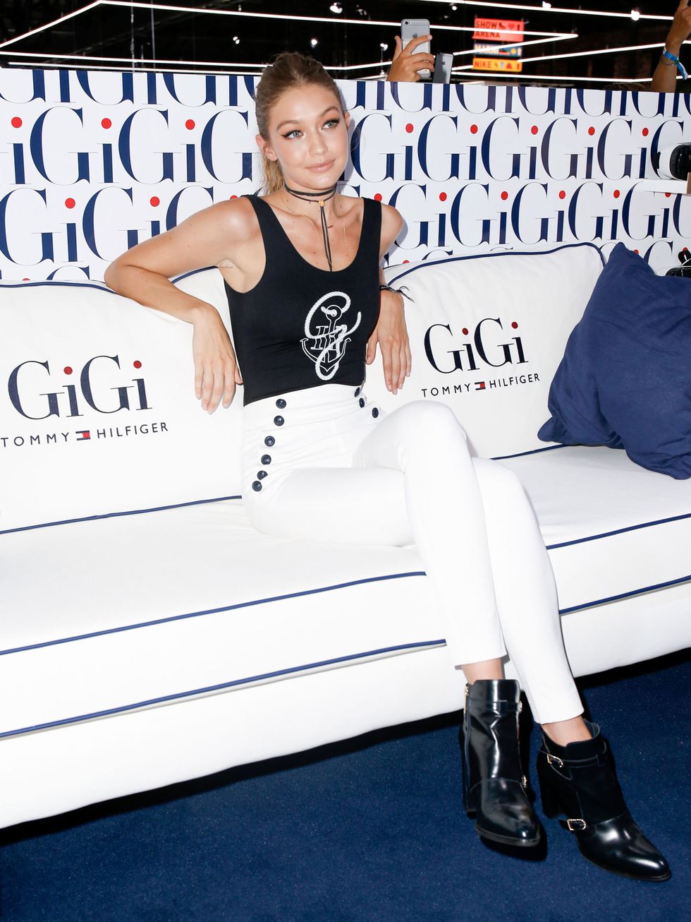 Gigi Hadid Wore Sneakers From Fashion People's Go-To Brand