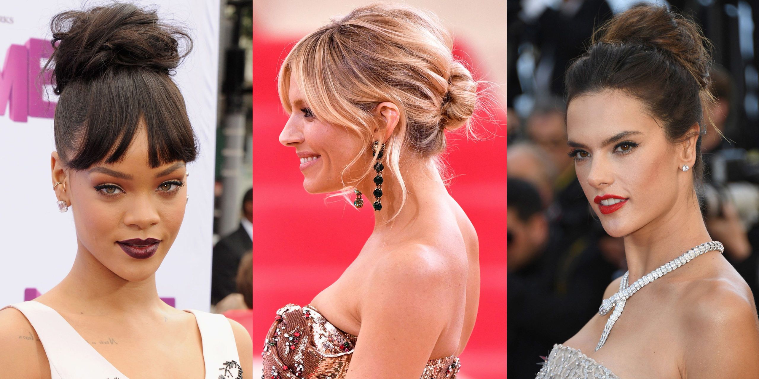 54 Cute Updo Hairstyles That Are Trendy for 2021 : Low loose buns