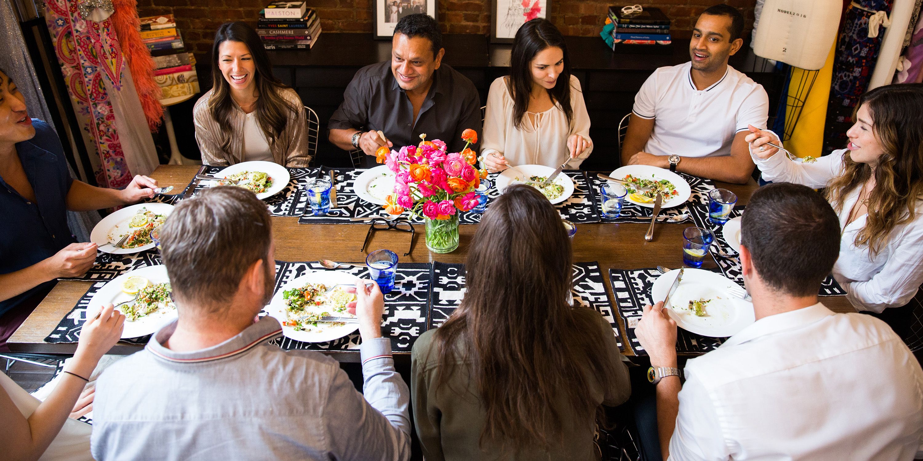 EAT CHIC: At Lunch with Naeem Khan EAT CHIC: At Lunch with Naeem Khan