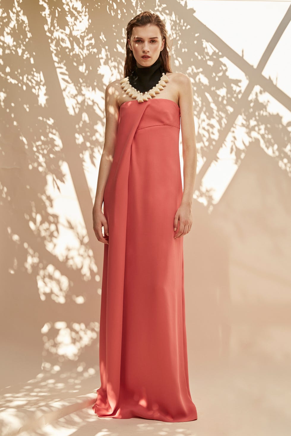 Clothing, Dress, Shoulder, Red, Formal wear, Style, One-piece garment, Gown, Fashion model, Fashion, 