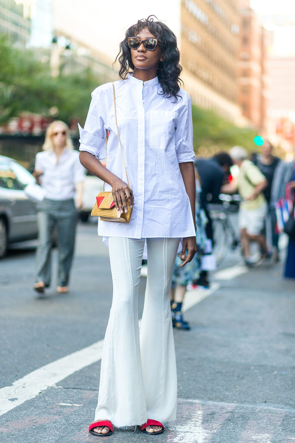 Clothing, Eyewear, Vision care, Road, Trousers, Infrastructure, Street, Photograph, Outerwear, Style, 