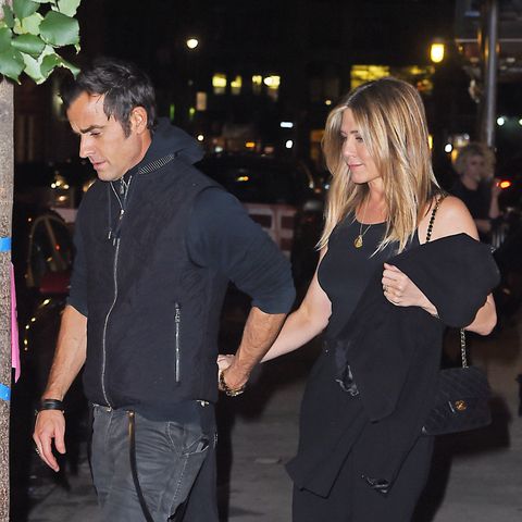 Jennifer Aniston Justin Theroux Date Night - Brad Pitt and Angelina ...