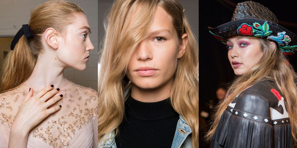 The Best Beauty Looks from NYFW Spring 2017 - Runway Hair and Makeup ...