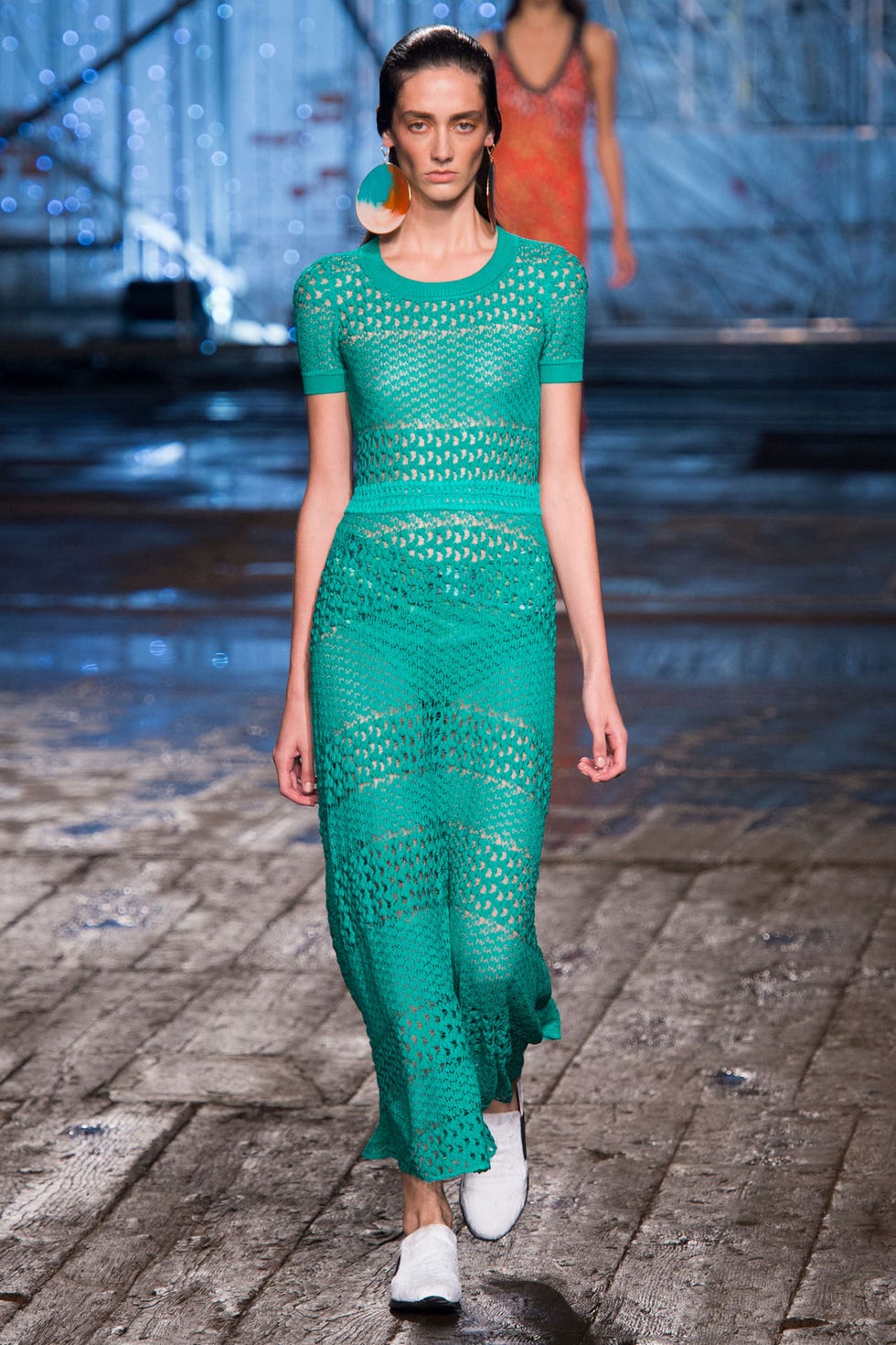 Clothing, Blue, Textile, Waist, Style, Electric blue, Fashion model, One-piece garment, Fashion, Aqua, 