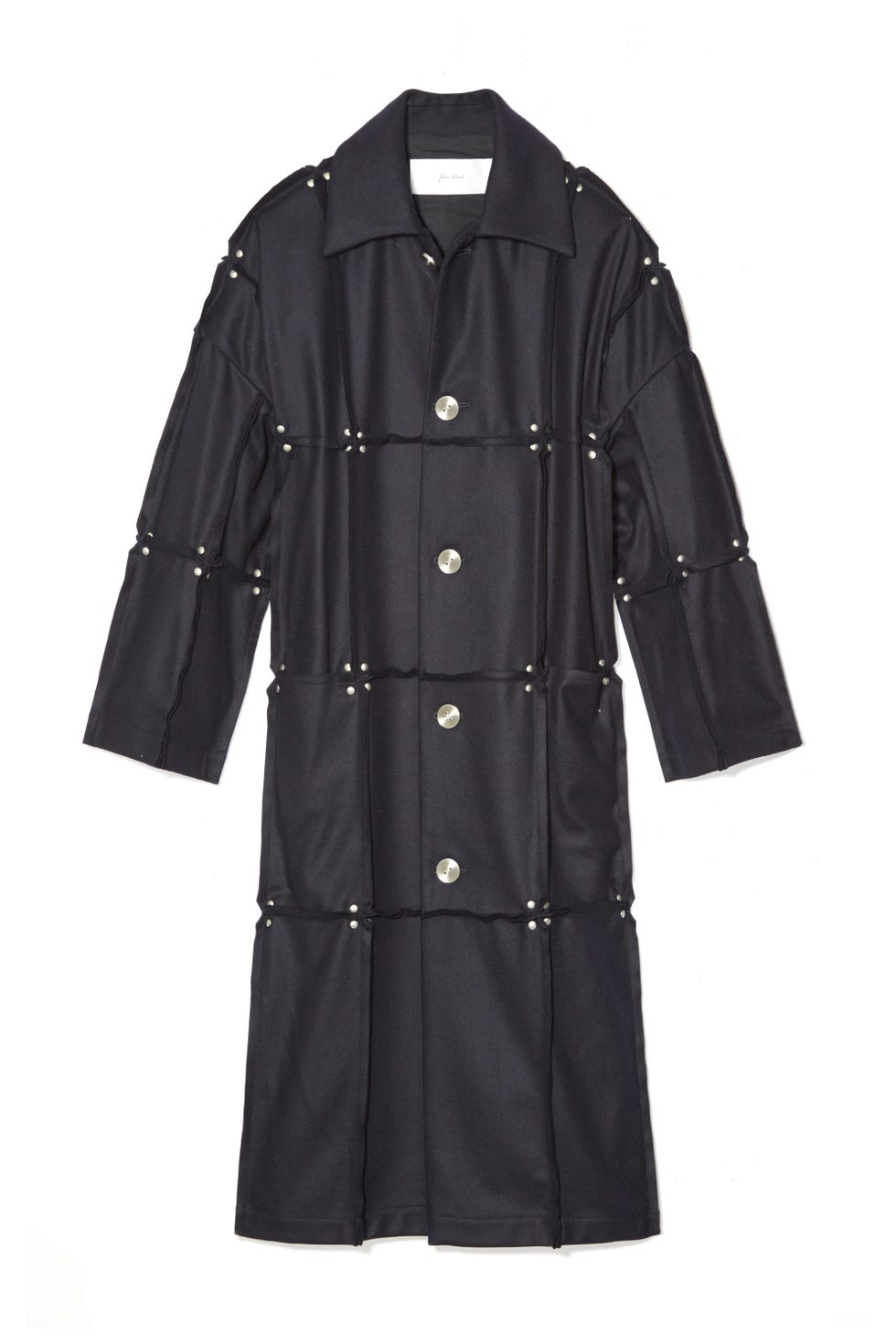 <p><strong data-redactor-tag="strong" data-verified="redactor">Julien&nbsp;David</strong> Rivet Detail Paneled Wool Coat, $1,695, <a href="http://shop.nordstrom.com/s/julien-david-rivet-detail-paneled-wool-coat/4337876?&amp;cm_mmc=Mindshare_Nordstrom-_-WAP_October-_-Hearst-_-proactive" target="_blank">nordstrom.com</a>.&nbsp;</p>