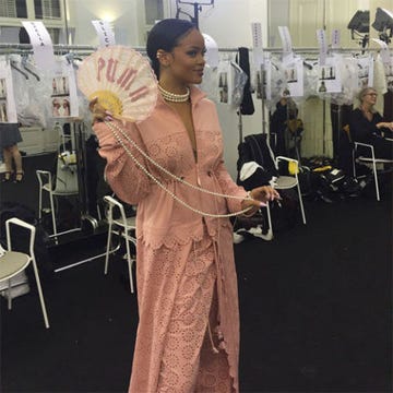 Face, Textile, Fashion, Temple, Black hair, Necklace, Hand fan, One-piece garment, Makeover, Fashion design, 