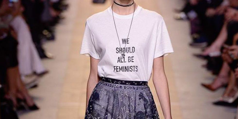 How Diors feminist logo tshirt became this seasons sellout item   despite its eyewatering price tag  Mirror Online