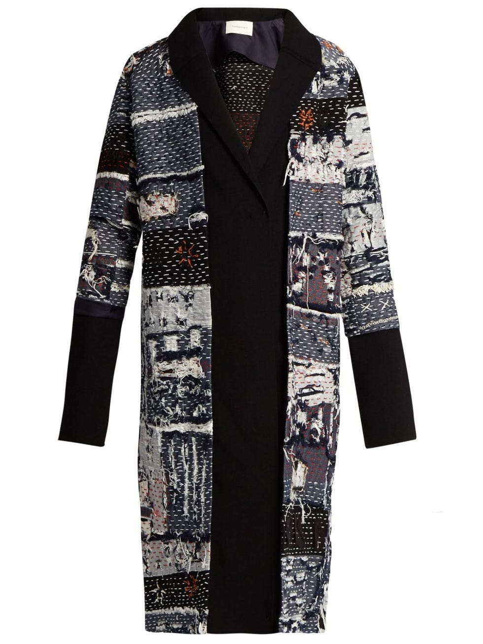 <p><strong data-redactor-tag="strong" data-verified="redactor">Thomas Tait</strong> Multicolored Patchwork Coat, $2,858, <a href="http://www.matchesfashion.com/products/Thomas-Tait-Boro-multicoloured-patchwork-coat--1048338" target="_blank">matchesfashion.com</a>.</p>