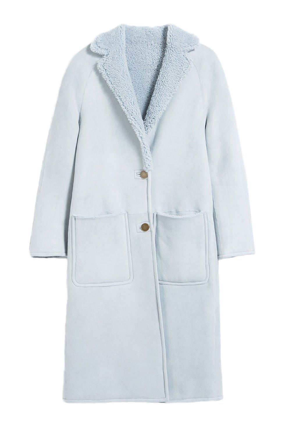 <p><strong data-redactor-tag="strong" data-verified="redactor">Apiece Apart</strong> 'Las Nubes' Shearling Coat, $2,550, <a href="https://www.apieceapart.com/shop/new-arrivals-outerwear/las-nubes-shearling-coat-stormy-blue-0" target="_blank">apieceapart.com</a>.&nbsp;</p>