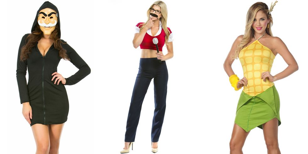 Ridiculous Sexy Halloween Costumes For Women Ken Bone And Donald 9416