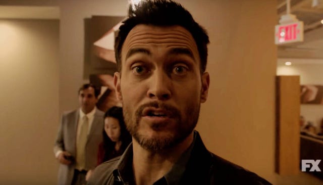 Cheyenne Jackson as Sid in American Horror Story: Roanoke