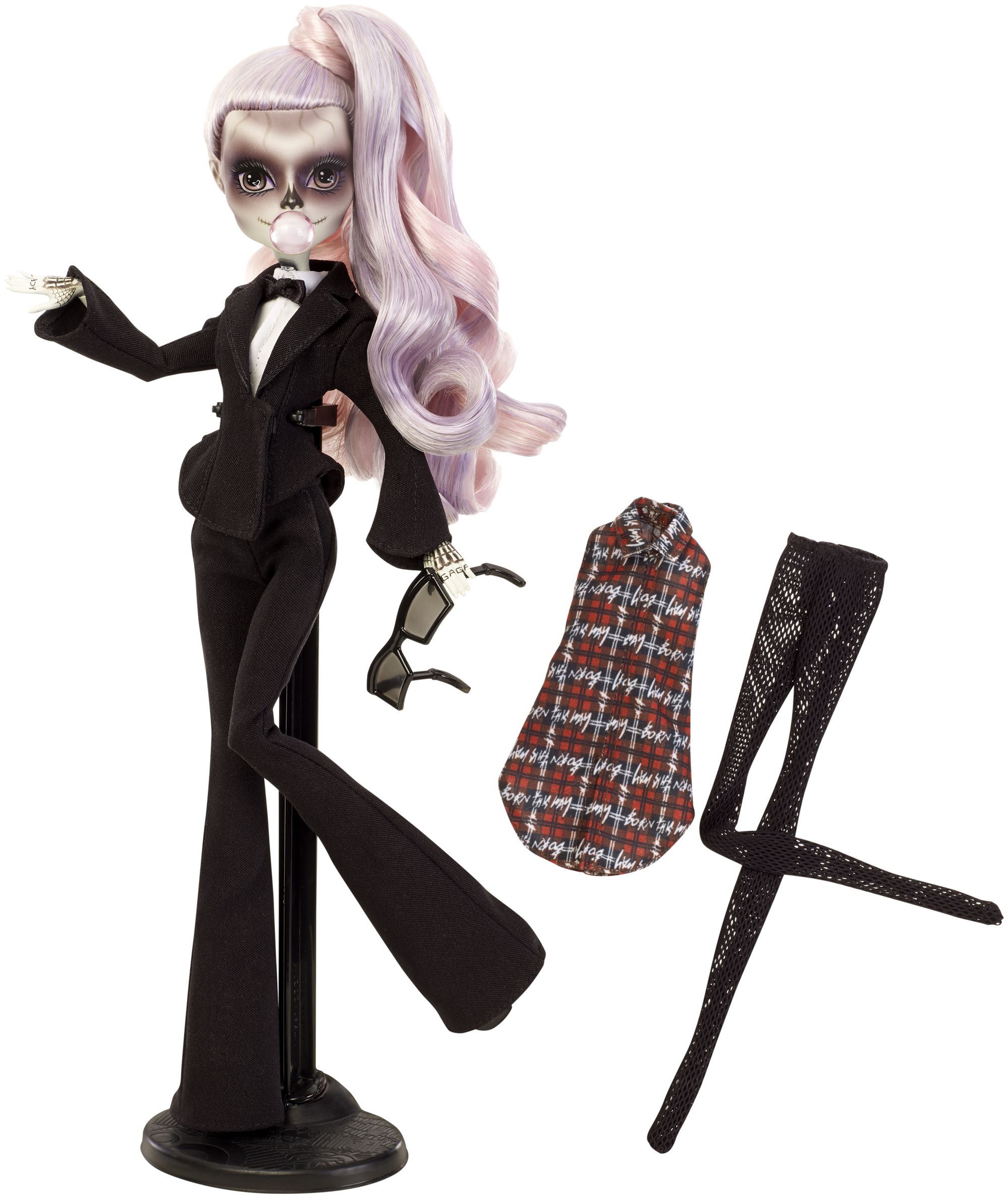 Lady Gaga and Natali Germanotta Design Zomby Gaga Barbie Doll Lady Gaga Zomby Gaga Monster High Doll