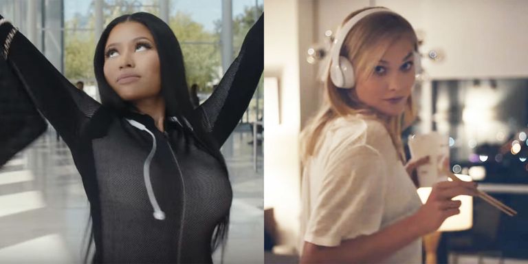 Nicki Minaj Karlie Kloss Star In Beats By Dr Dre Ad Beats By Dr