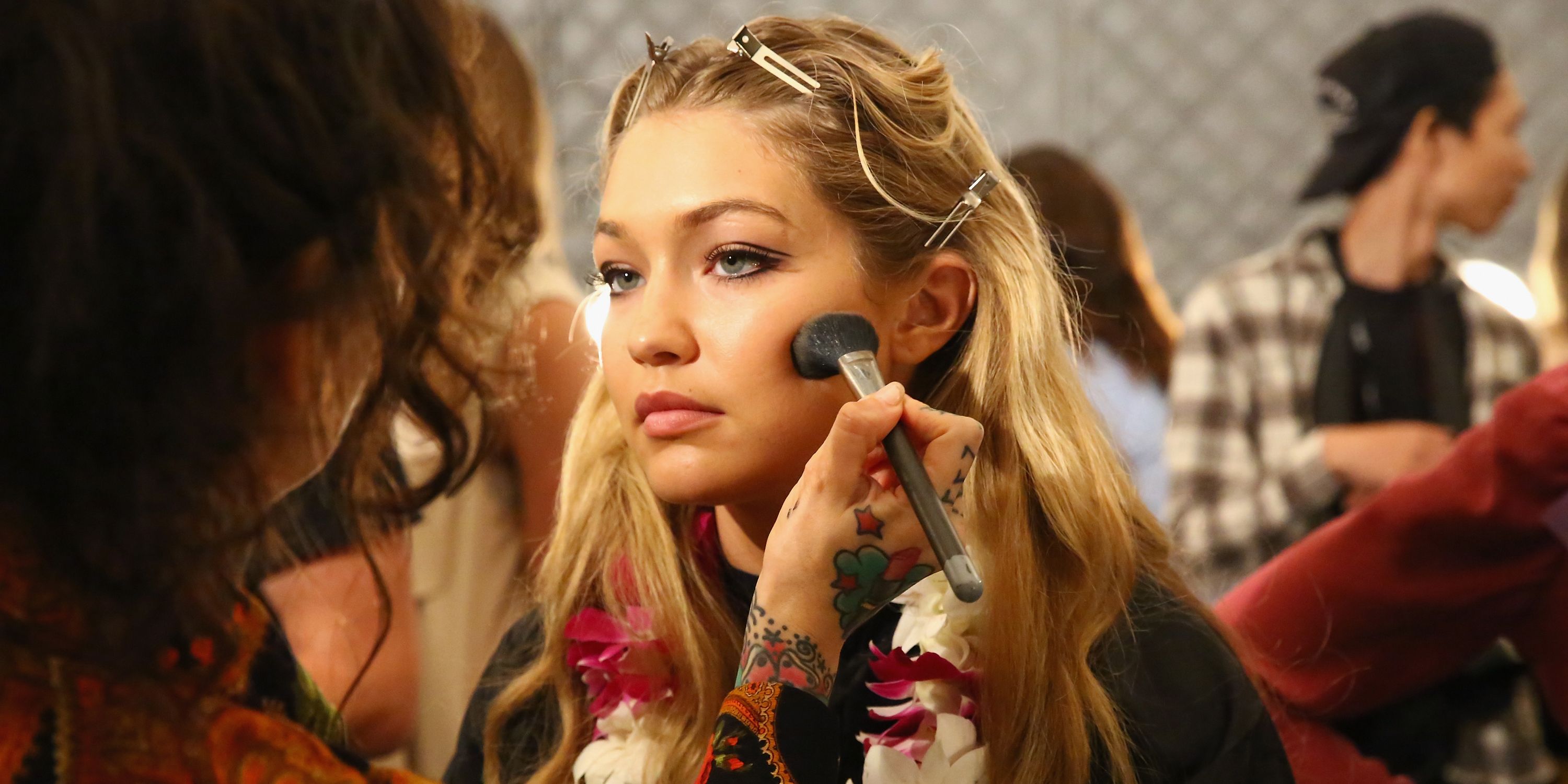 Gigi Hadid Does Her Own Makeup Tutorial