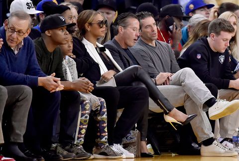 A Brief History of Beyoncé Slaying Courtside Style - Beyoncé's Best ...