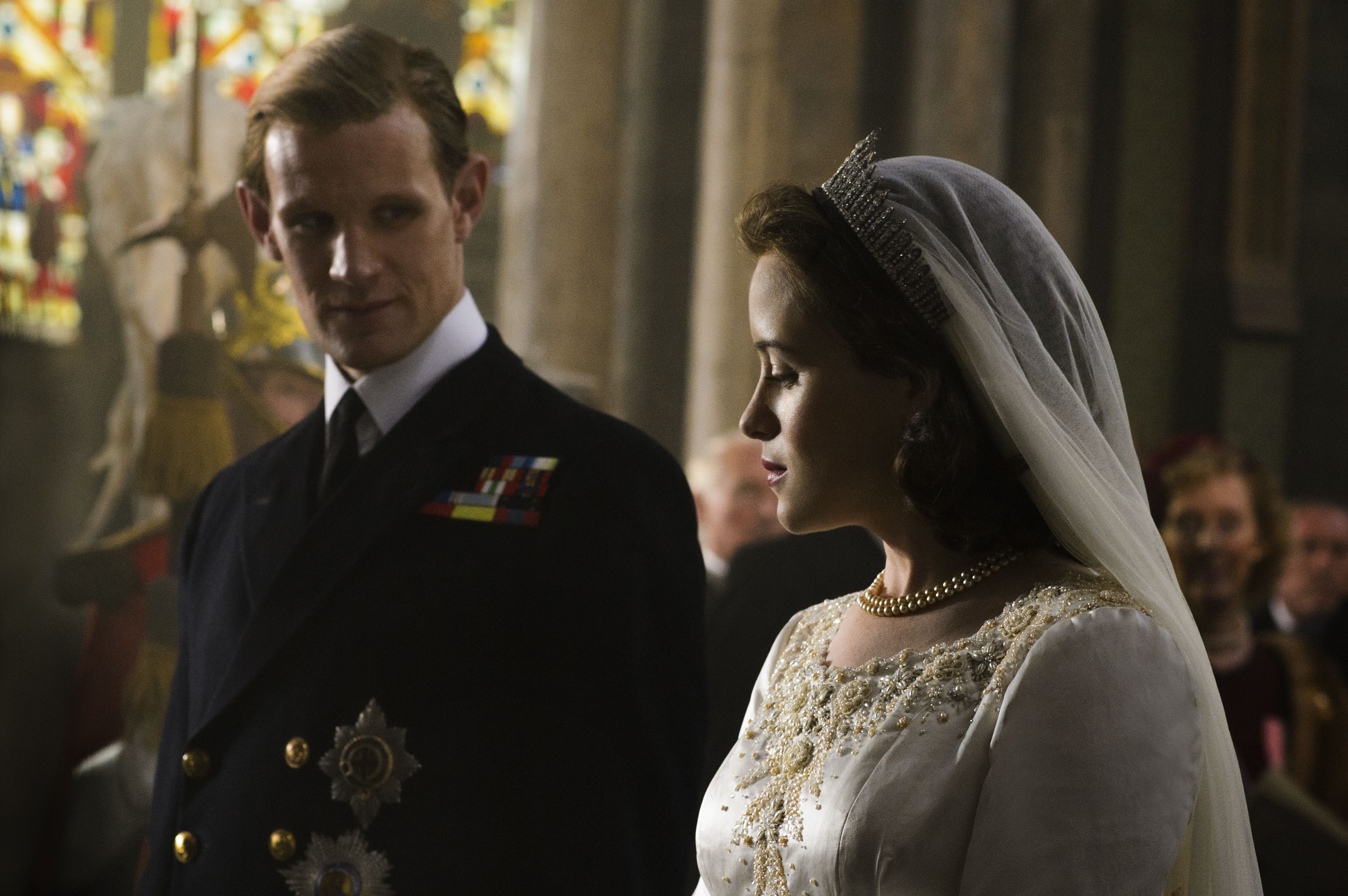 Queen Elizabeth Wedding Dress in 'The ...