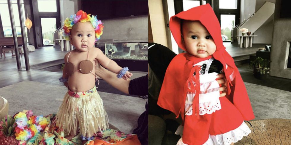 baby hula girl costume