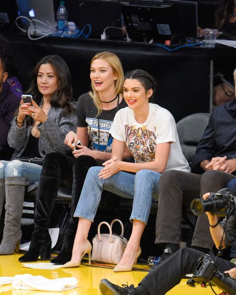 Kendall Jenner and Bella Hadid Bring Model-Off-Duty Style to the Court