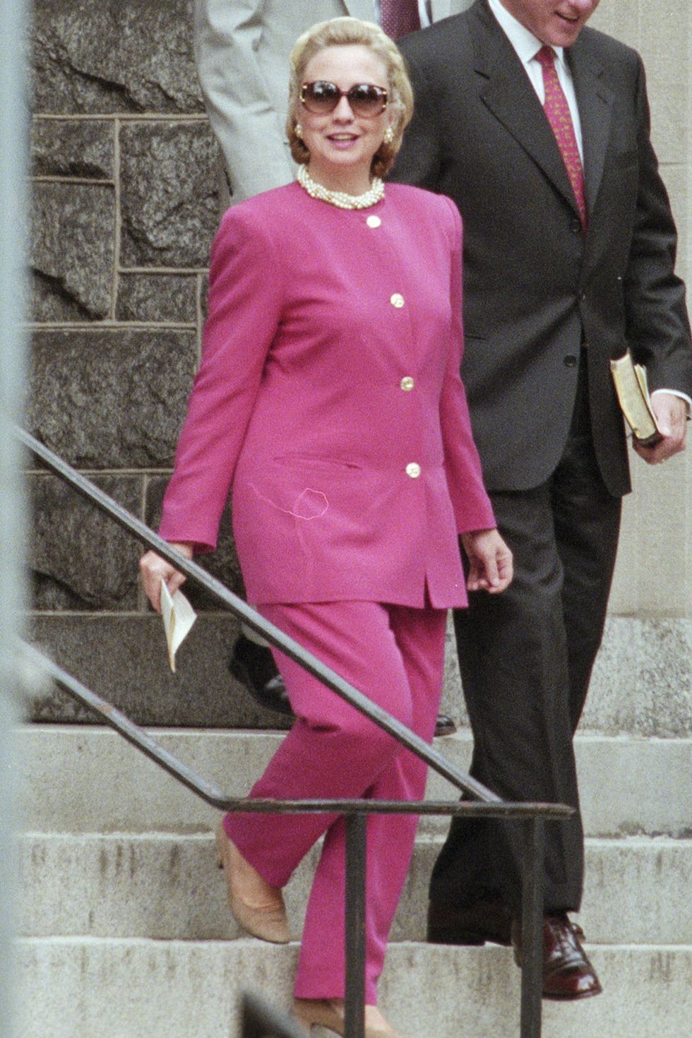 US Election 2020: The politics of the pink pantsuit
