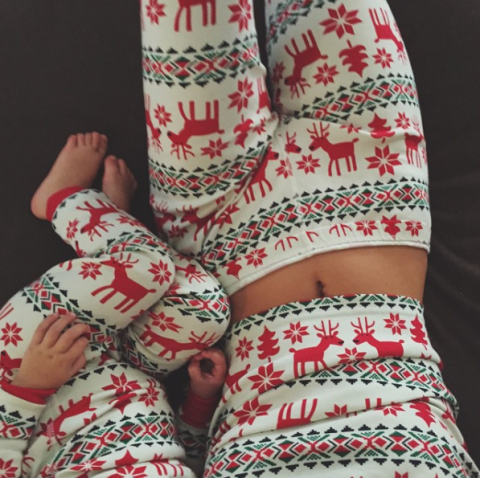 Kendall Jenner Wore PJs to a Holiday Party
