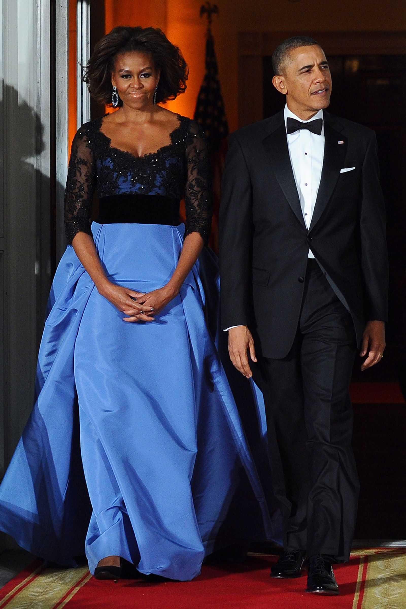 Michelle obama state dinner gowns best sale