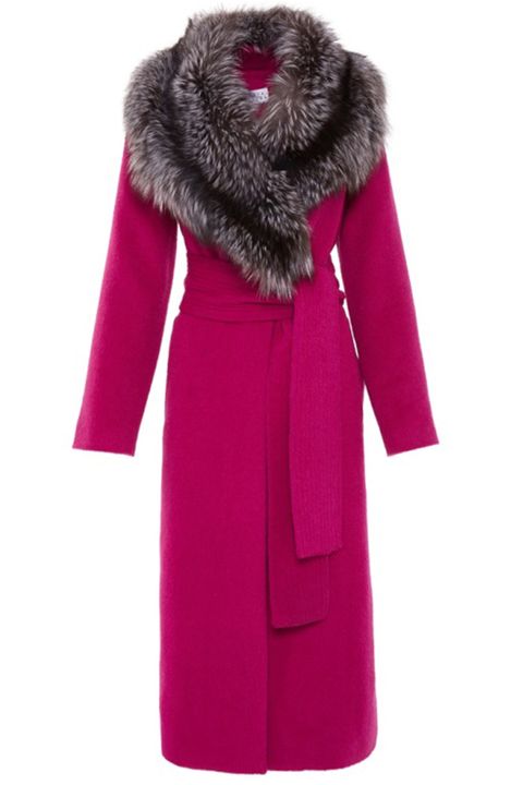 Sleeve, Textile, Magenta, Outerwear, Pink, Coat, Violet, Fashion, Maroon, Natural material, 