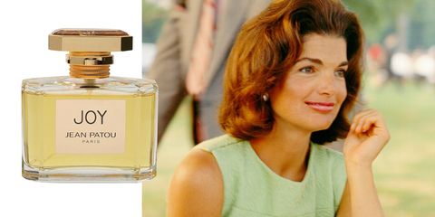 <p>While Jackie wore several perfumes throughout her life, one of her favorites was the classic Joy by Jean Patou, known for years as the most expensive perfume in the world. For just one ounce of the heavily floral scent, more than 10,000 jasmine flowers and 28 dozen roses are required—a risky business decision, especially since the scent was created in 1929 at the start of the Great Depression. The aura of uber-luxury and prestige worked: Joy went on to become one of the most successful fragrances of all time, and was voted Scent of the Century in 2000 at the Fragrance Foundation's FiFi Awards.</p>