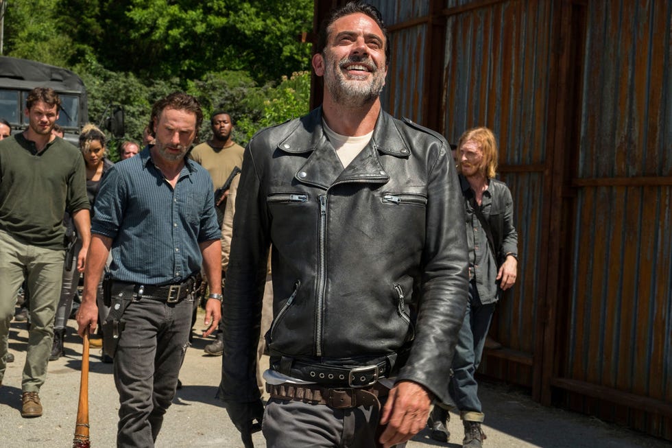 Jacket, Trousers, Shirt, Textile, Outerwear, Leather, Leather jacket, Denim, Beard, Facial hair, 