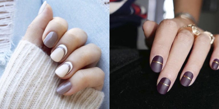 15 Cute Winter Nail Art Ideas - Best Nail Designs For Winter 2016-2017 The pick-me-up polish combinations to beat the cold-weather blues. - 15 Cute Winter Nail Art Ideas - Best Nail Designs For Winter 2016-2017