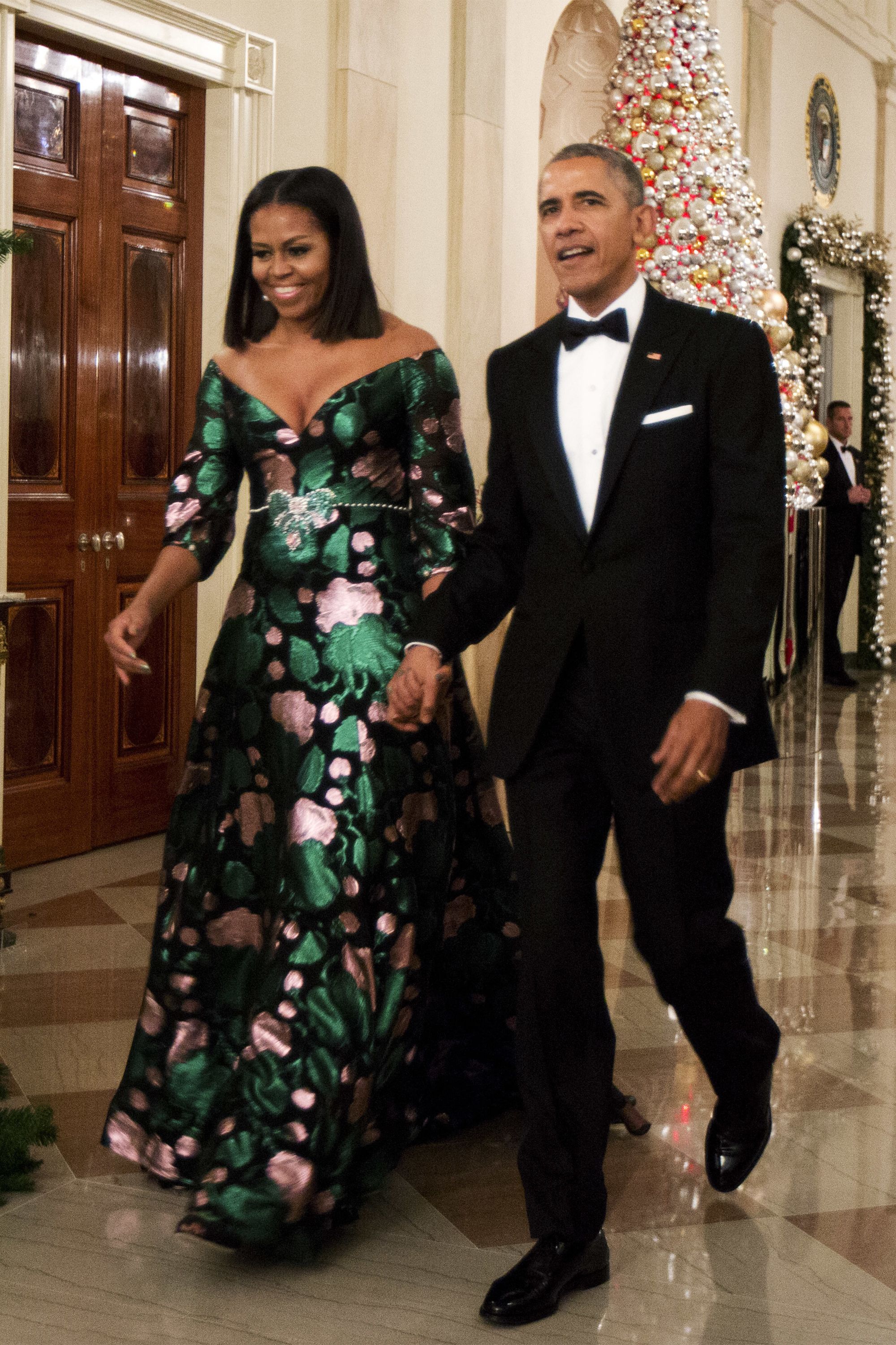 michelle obama thigh high balenciaga