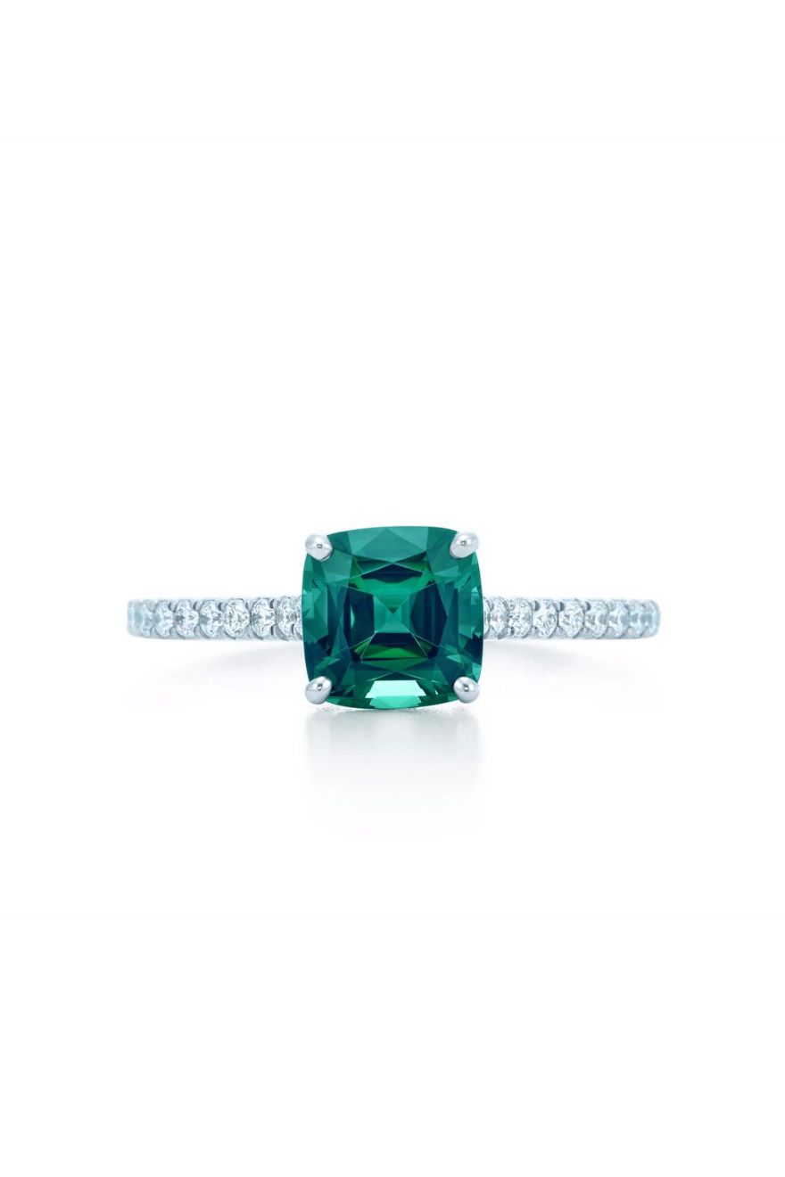 green tiffany ring