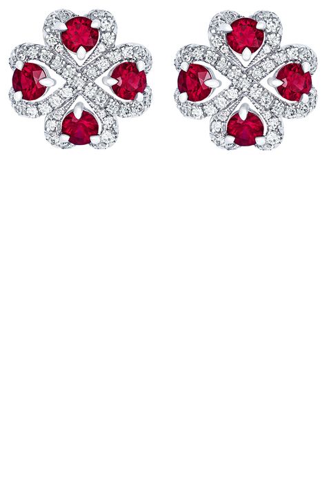 <p><strong data-redactor-tag="strong" data-verified="redactor">Gemfields x Fabergé</strong> earrings, $14,000, 646-559-8848.</p>