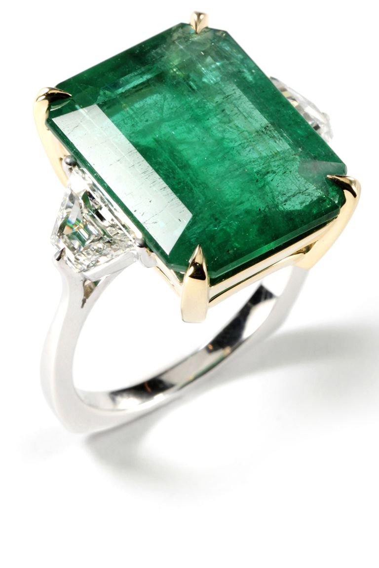 39 Unique Emerald Engagement Rings - Beautiful Green Emerald Engagement ...