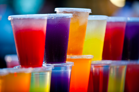 Colorfulness, Drink, Magenta, Liquid, Alcoholic beverage, Purple, Tableware, Juice, Highball glass, Majorelle blue, 