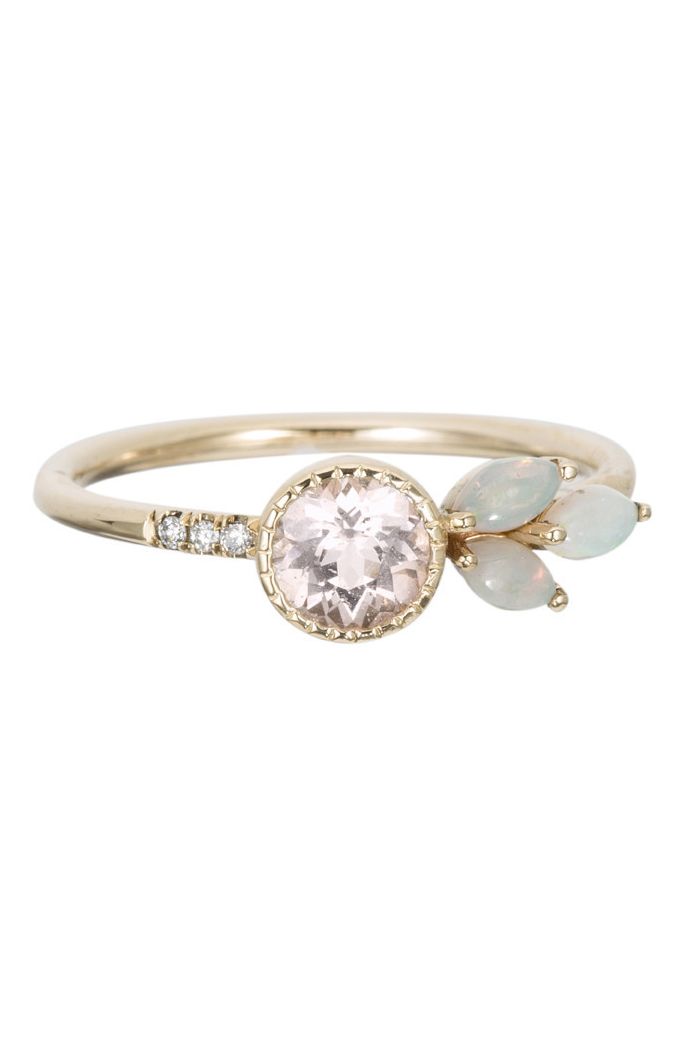 35 Beautiful Opal Engagement Rings Unique 35 Beautiful Opal Engagement Rings Unique For Brides