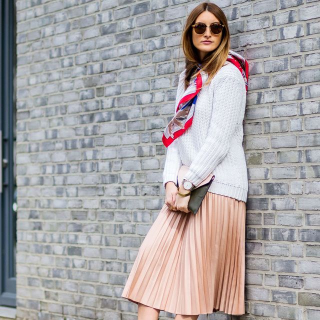 The ShopBAZAAR Hero: Here's How To Style A Statement Scarf