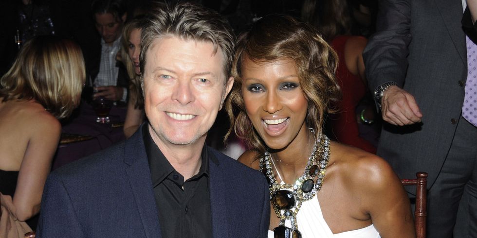 Iman Remembers David Bowie One Year After His Death