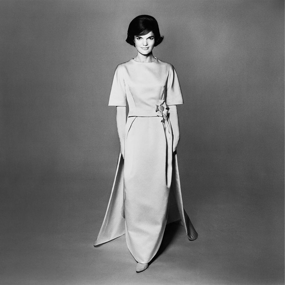 jackie kennedy pre inauguration ball dress