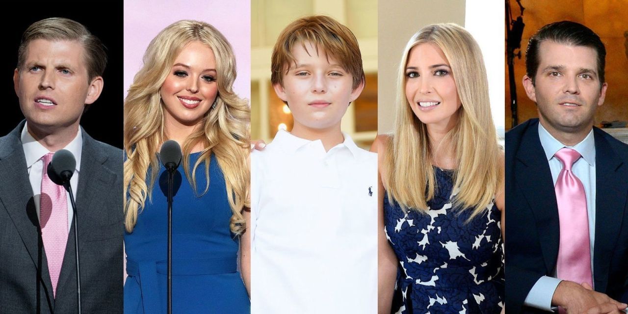 An Official Guide To Donald Trump's 5 Kids