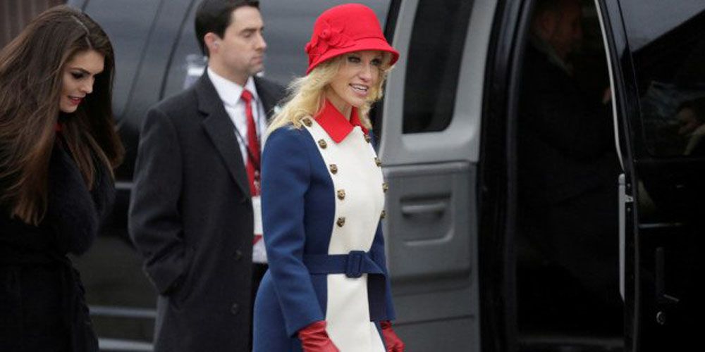 Kellyanne Conway Wears Gucci to Inauguration - Kellyanne Conway ...