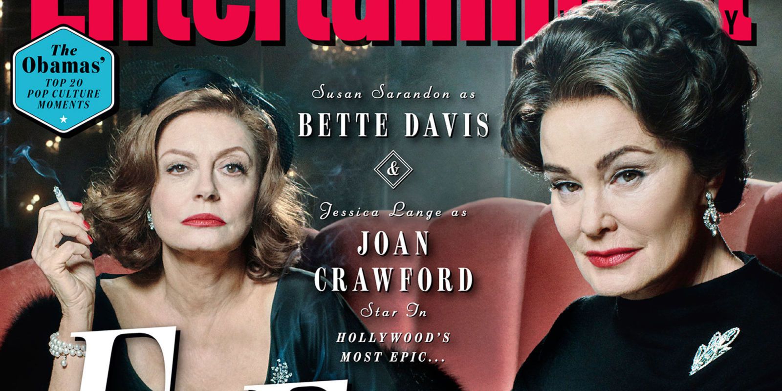 Feud Bette and Joan Rare Signed Autographed Jessica Lange Susan Sarandon Reprint 