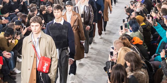 Louis Vuitton X Supreme Makes Its Runway Debut Pictures Gallery - Getty  Images