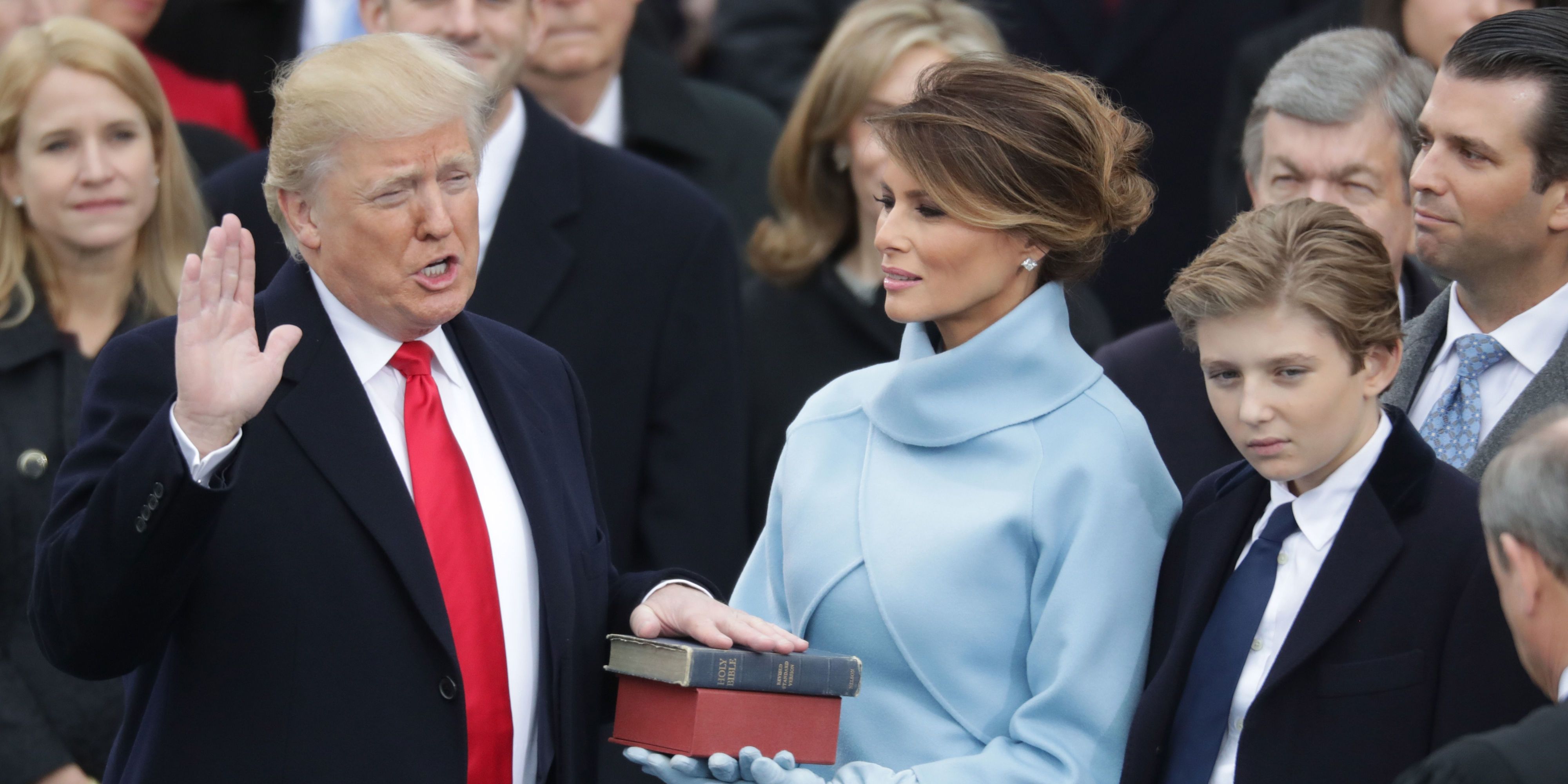 Moments You Missed From Donald Trump's Inauguration