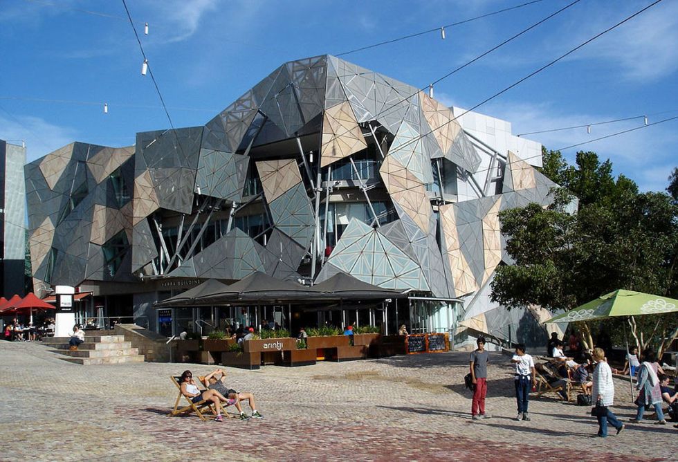 <p>Located in the heart of the city in&nbsp;Melbourne's Federation Square, <a href="https://www.acmi.net.au/" target="_blank" data-tracking-id="recirc-text-link">ACMI</a> (Australian Centre for the Moving Image) is the first centre of its kind in the world. Celebrating the moving image in all of its forms–film, television and digital culture–you could literally spend all day here bopping between the cinema, the exhibition space and the museum.</p>