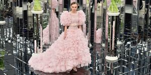 Lily-Rose Depp Chanel couture