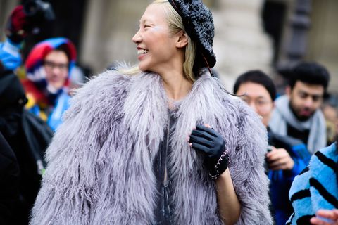 Couture Week Street Style Spring 2017 - Street Style at Paris Couture ...