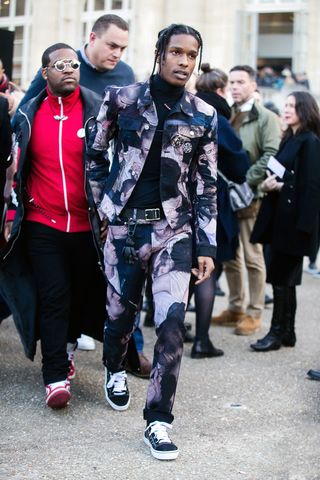 Why A Ap Rocky Was The Best Dressed At Couture Week A Ap Rocky Couture Week Paris