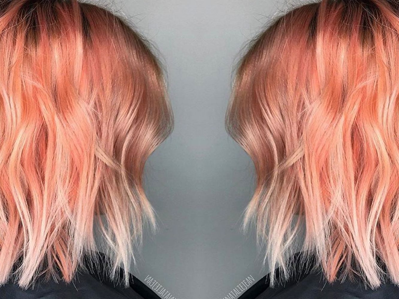 rose hair color