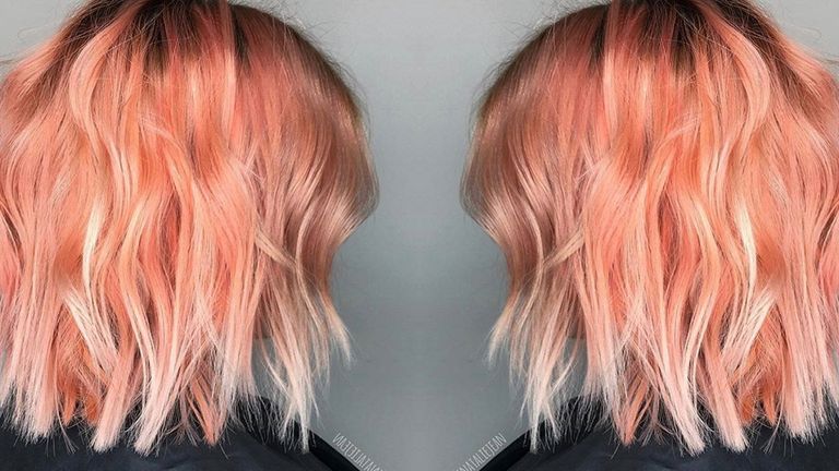 Our Favorite Ways to Wear the Peach Hair Color Trend
